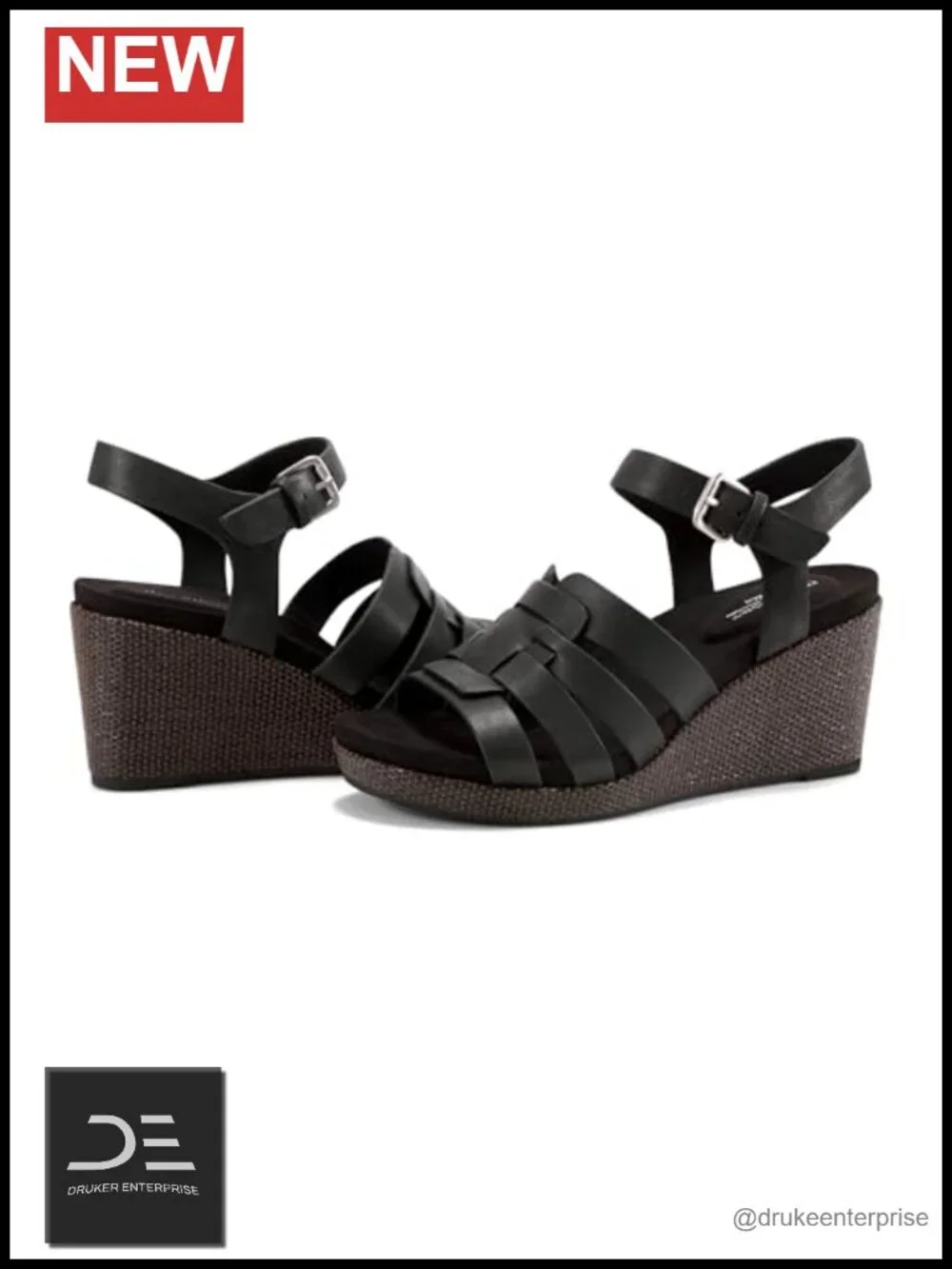 Women's Rockport Bessa Platform Wedge Sandals - Leather Comfort